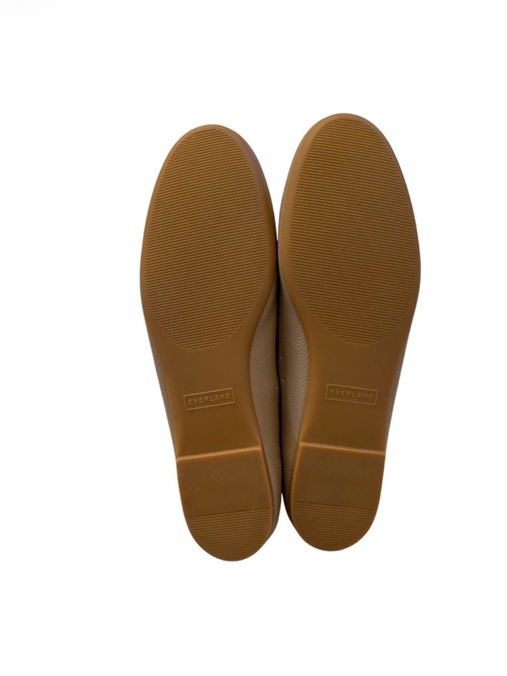 Everlane Tan Leather Ballet Flats 8 NWOB - Picture 10 of 11